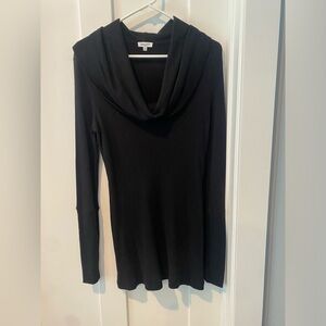 Splendid Black Cowl Neck Women's Sweater. Size L